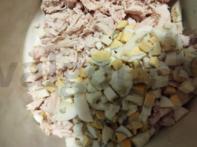 Olivje su vištiena Žingsnis 3