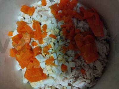 Olivje su vištiena Žingsnis 4