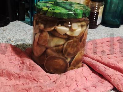 Marinuoti sviestiniai grybai pagal močiutės receptą pagrindine nuotrauka