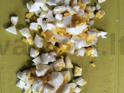 Žrazai su žuvies faršu orkaitėje porcijomis Žingsnis 2