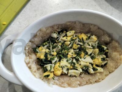 Žrazai su žuvies faršu orkaitėje porcijomis Žingsnis 4