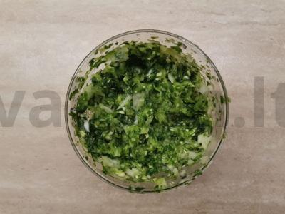 Keptas liulya-kebabas iš jautienos Žingsnis 2