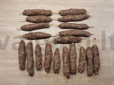 Keptas liulya-kebabas iš jautienos Žingsnis 6