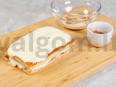 Tortas „Pasaka“ pagal GOST Žingsnis 4