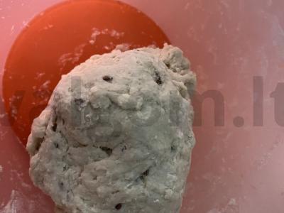 Namų duona su linų sėmenimis Žingsnis 3