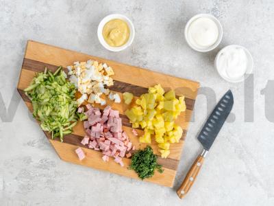 Okroška ant mineralinio vandens Žingsnis 1