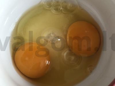 Varškėčiai su manų kruopomis ir vanilinu Žingsnis 2