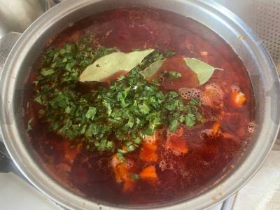 Kaimiškas barštis „Bordo“ Žingsnis 12