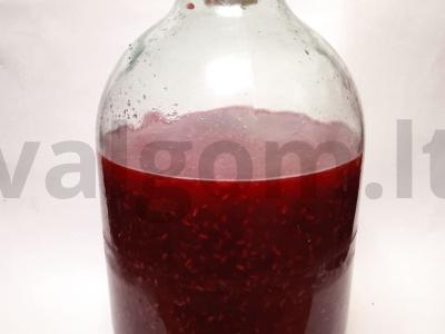 Namų granatų vynas Žingsnis 4