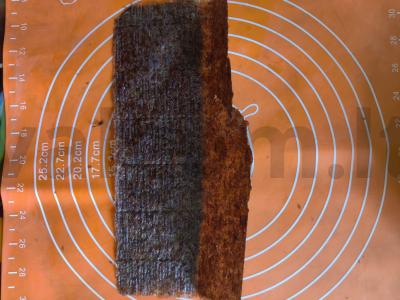 Saldūs suši su persiku ir kondensuotu pienu Žingsnis 3