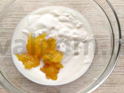 Jogurtinis desertas Žingsnis 1