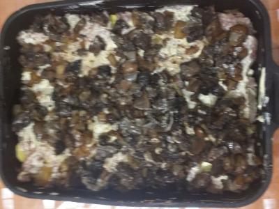 Sultingas prancūziškas mėsa su faršu ir grybais Žingsnis 5