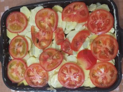 Sultingas prancūziškas mėsa su faršu ir grybais Žingsnis 6