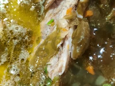 Špinatų sriuba su kiaušiniu Žingsnis 6