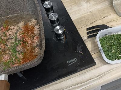 Ryžiai su mėsa Žingsnis 2