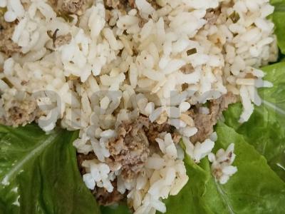 Ryžiai su mėsa pagrindine nuotrauka