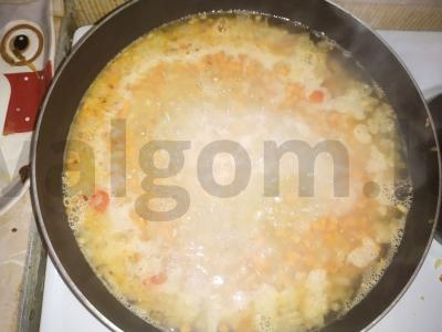 Bulgūras su daržovėmis kaip garnyras Žingsnis 4