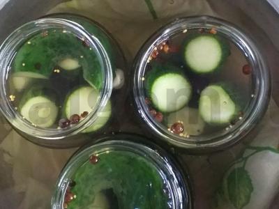 Žieminiai agurkai Žingsnis 6