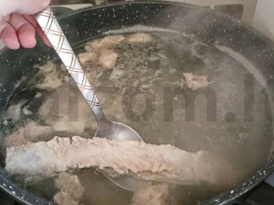 Žirnių sriuba ant jautienos sultinio Žingsnis 1