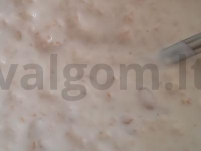 Jogurtas su avižomis ir persiku Žingsnis 4