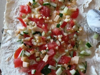 Namų ritinėliai su kiaušiniu Žingsnis 2