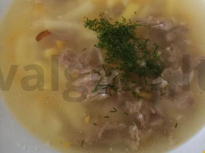 Elnių mėsos sriuba su kaulu pagrindine nuotrauka