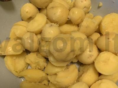 Silkė po kailiu su morkomis Žingsnis 1