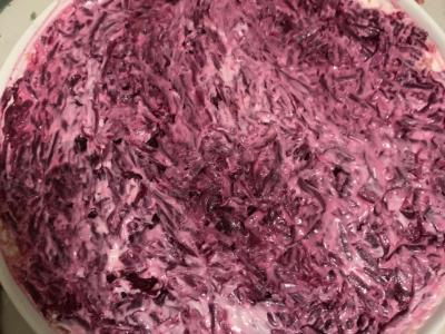 Silkė po kailiu su morkomis pagrindine nuotrauka