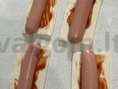 Prancūziškas dešrainis Žingsnis 2