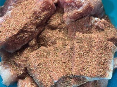 Bulvės su kiauliena orkaitėje Žingsnis 2