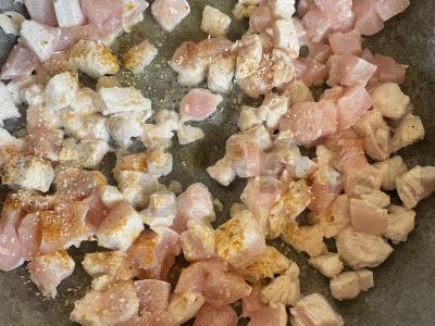 Vištiena su udon makaronais terijaki padaže Žingsnis 1