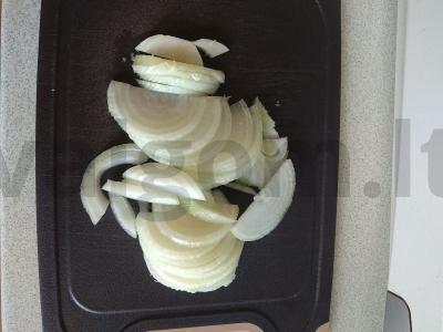 Kalakutienos filė grietinės padaže Žingsnis 1