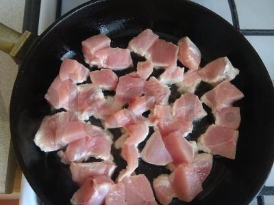 Kalakutienos filė grietinės padaže Žingsnis 4