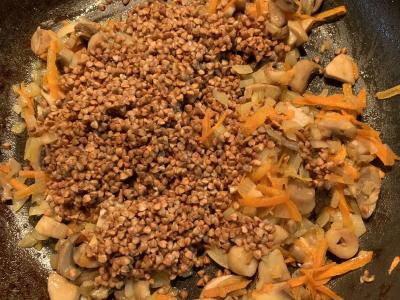 Grikių košė su grybais Žingsnis 3