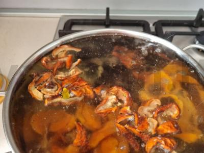 Džiovintų vaisių kompotas Žingsnis 3