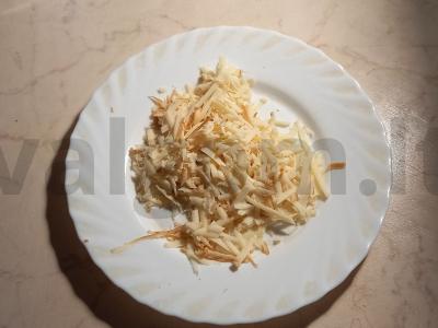 Makaronų, žiedinių kopūstų ir moliūgų apkepas Žingsnis 3