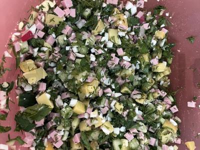 Okroška su ajranu Žingsnis 7