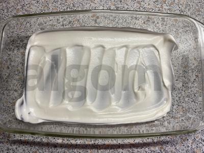 Švelnus tortas „Tiramisu“ su bananais Žingsnis 4