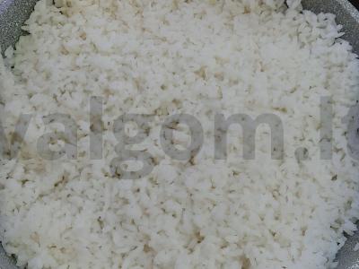 Birus ryžiai su sviestu garnyrui Žingsnis 6