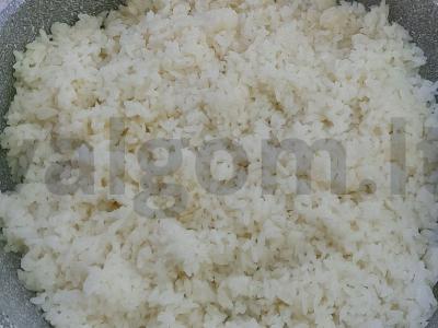 Birus ryžiai su sviestu garnyrui Žingsnis 8