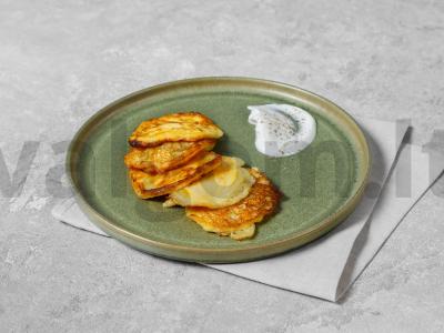 Blynai su moliūgu pagrindine nuotrauka