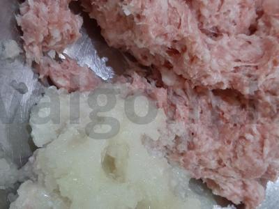 Kiaulienos kotletų faršas pagrindine nuotrauka