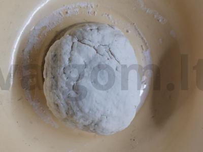 Hinkaliai su Adygejos druska Žingsnis 1