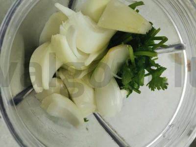 Hinkaliai su Adygejos druska Žingsnis 2