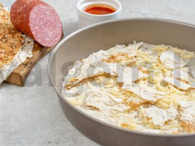 Pica iš lavašo orkaitėje Žingsnis 1