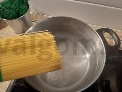 Karbonaara su grietinėle Žingsnis 2