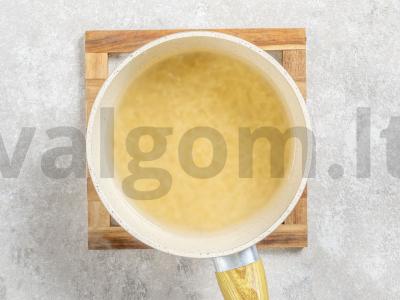 Makaronų apkepas su faršu Žingsnis 1