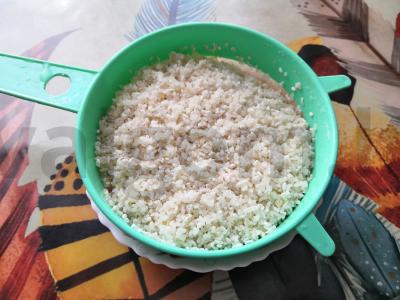 Ryžiai su žuvimi per 15 minučių Žingsnis 1