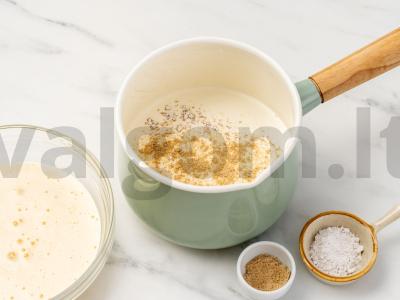 Kramblas su rambutanu, mangais ir prieskoniu ledais Žingsnis 1