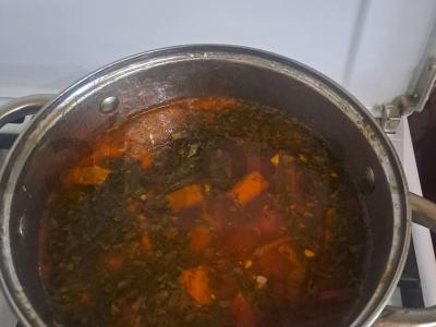 Sotūs lagmanas su jautiena Žingsnis 7